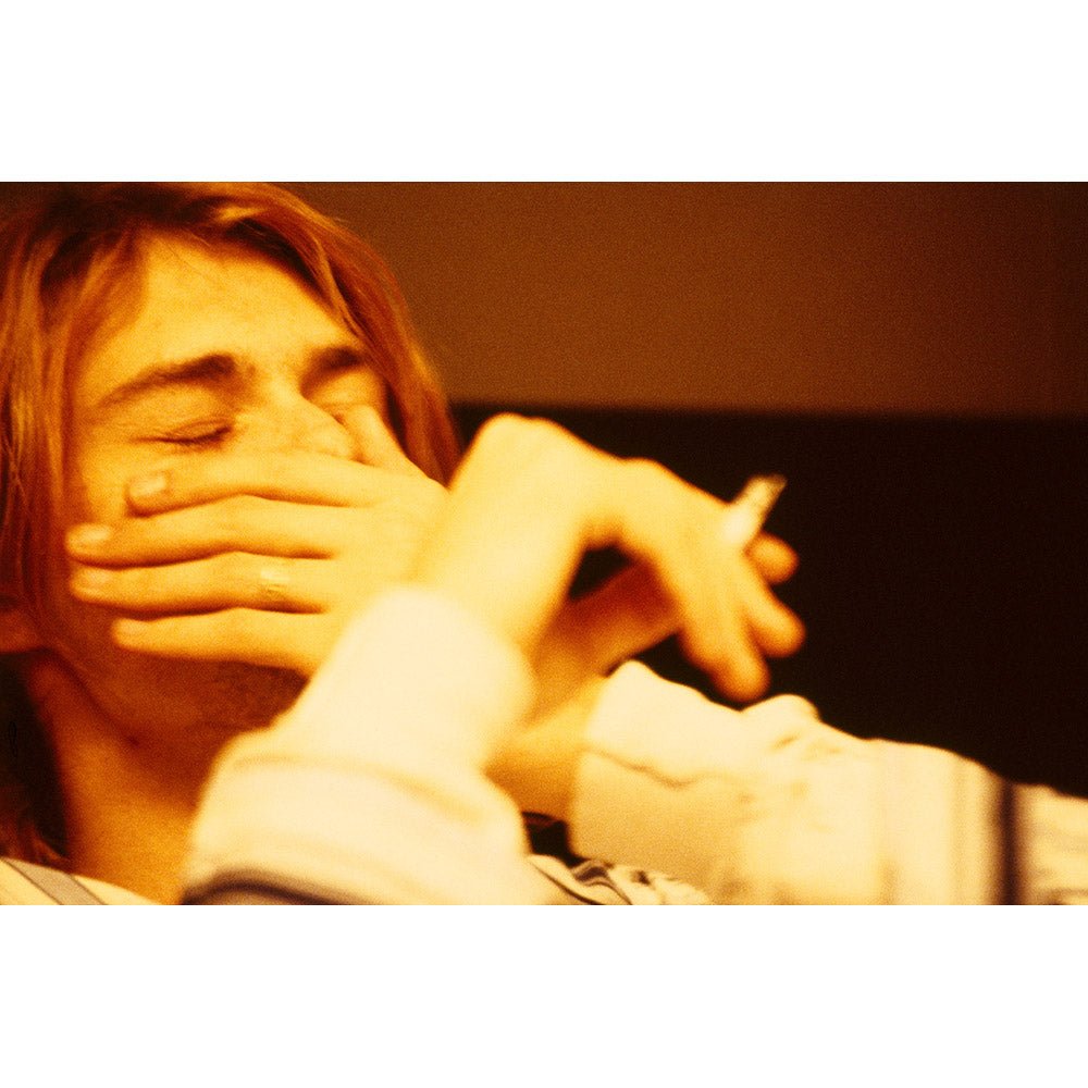 NIRVANA ニルヴァーナ - Kurt Cobain NO.3 / Mサイズ / 1点のみ / インテリア額 - PGS